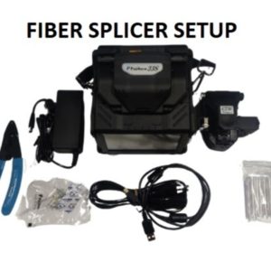 Single mode optical fiber splicer